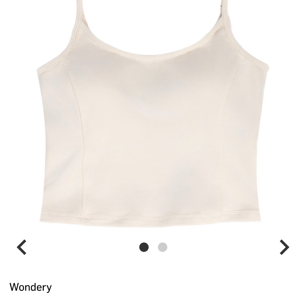 Wondery Women's Cream Tank Top
